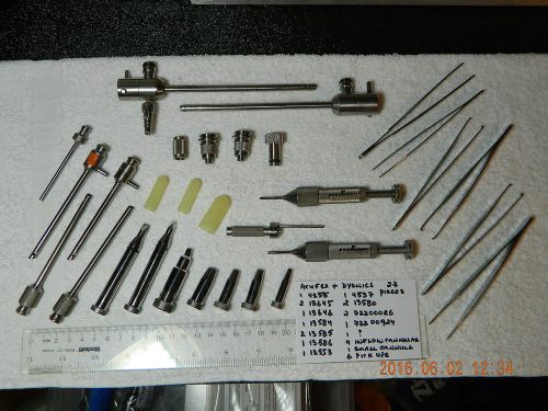 Acufex &amp; Dyonics mixed Arthroscopy Instruments 27 Pieces