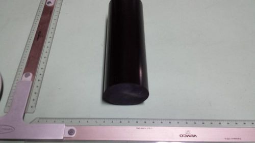 2-11/16&#034; DIA. X 7-3/4&#034; LONG URETHANE / POLYURETHANE 90 A BLACK ROD P/N 11433