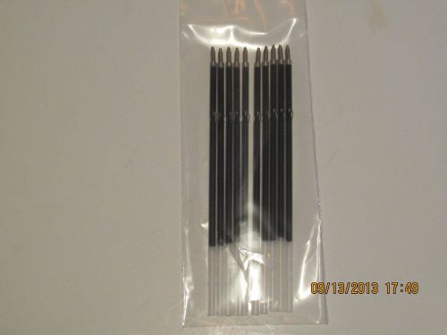 100 UNIVERSAL STICK BLACK BALLPOINT REFILLS