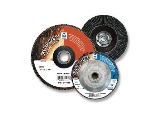 Mercer Abrasives 331H040-5 Type 29 High Density Flap Discs Aluminum Oxide 7-Inch