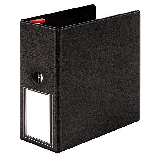 Tops Cardinal Prestige Locking Slant-D Ring Binder, 5-Inch, with Label Holder,