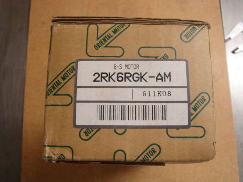 &#034;NEW&#034; Oriental Motor 2RK6RGK-AM Reversible Motor