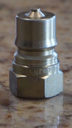 TWO Hansen 4KP26 Quick Coupling 1/2&#034; Steel New