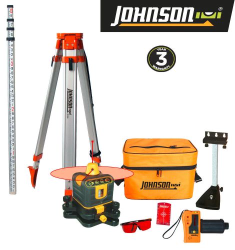 Johnson Level &amp; Tool - Manual-Leveling Rotary Laser System