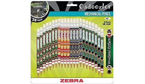 Zebra Pen Zebra&#039;s Cadoozles #2 Mechanical Pencil 0.9mm Assorted Barrel Colors