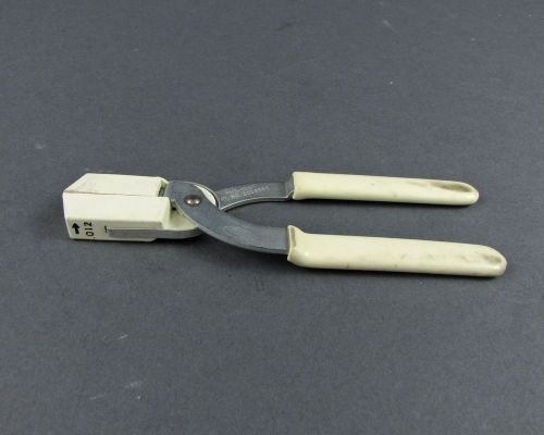 Clauss NO-NIK Wire Stripper NN012 White Handle Electronics Ham Radio - 30 &amp; 32 A