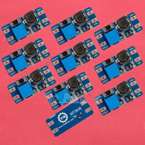 10pcs 2v-24v MT3608 DC-DC Step Up Power Apply Module Booster Power Module