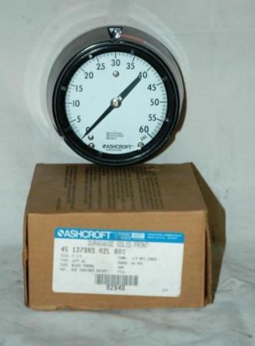 Ashcroft 60 psi gauge-45 1279 as 02l **new in box** for sale