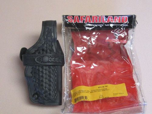 Safariland Holster Black Basket Weave RH,S&amp;W 4&#034;...