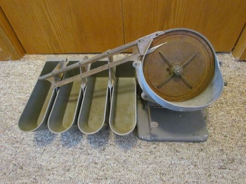 Vintage Klopp Model J Manual Coin Sorter Machine Needs Work