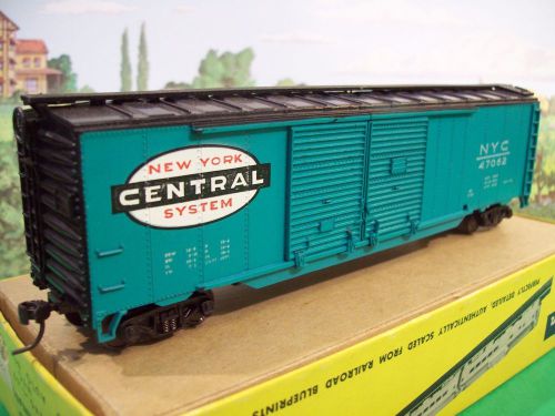 HO NEW YORK CENTRAL 50&#039; DD Boxcar #47062 - Metal wheels - Kadees!