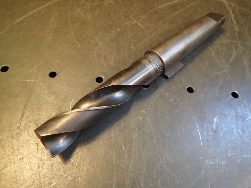 National 1-7/64&#034; Slotting Drill Bit 3-1/4&#034; Flutes Morse Taper #4 Shank MT4 4MT U