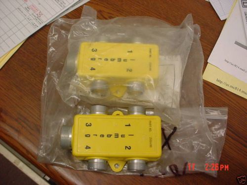 (2) lumberg multi-port distribution system ZVS4-50 NEW