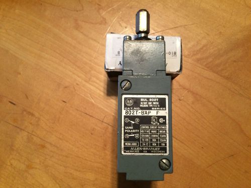 Allen Bradley 802T-BAP limit switch