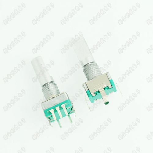 2pcs Rotary encoder with switch EC11 Audio digital potentiometer 20mm handle S8