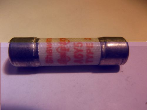 Shawmut a6y5 type 2 fuse 500v 5a for sale