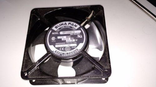 INDEK ELINA TUBE AXIAL FAN EP123815 115VAC  50/60HZ  20/18 WATTS *