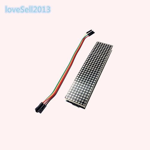 MAX7219 Microcontroller 4 In 1 Display with 5P Line Dot Matrix Module F Arduino