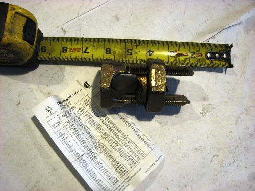 1 penn union s-750 split bolt connector 350-750 mcm free shipping for sale