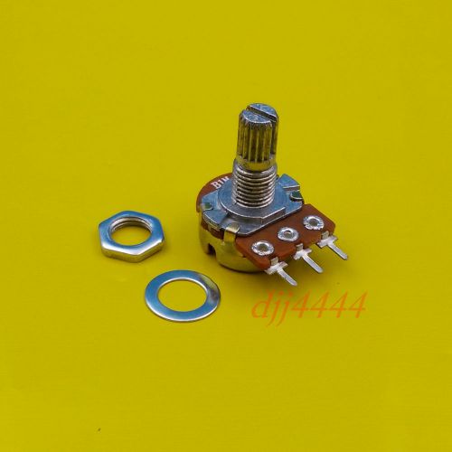 100Pcs B1M 1M Ohm Linear Taper MINI Potentiometer Pot 15mm 3Pin