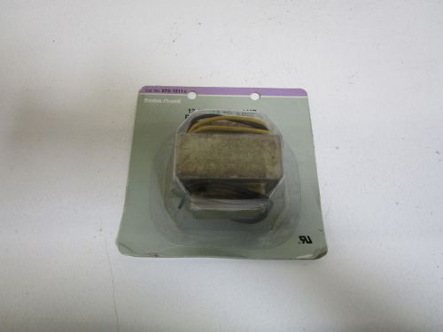 RADIO SHACK 12.6V TRANSFORMER 273-1511B *ORIGINAL PACKAGE*