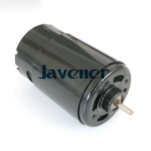 NEW 550 DC Motor D Style Shaft Black Shell Generator High Speed Torque Car &amp;Ship