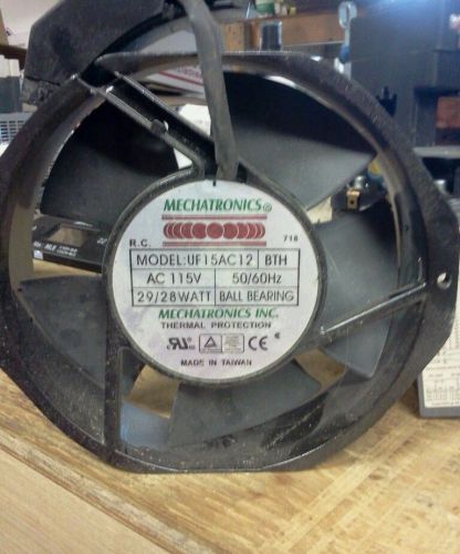 USED MECHATRONICS UF15AC12-BTH FAN 115V 29/28 WATT