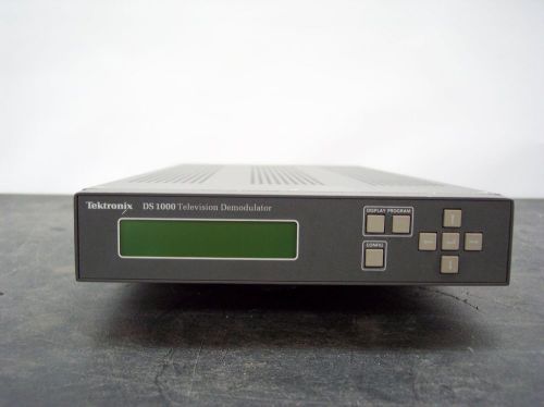 TEKTRONIX DS 1000 TELEVISION DEMODULATOR WORKING