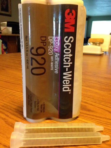 3m scotch-weld epoxy adhesive dp-920 off-white, 13.5 fl oz / 400 ml dp920 large for sale