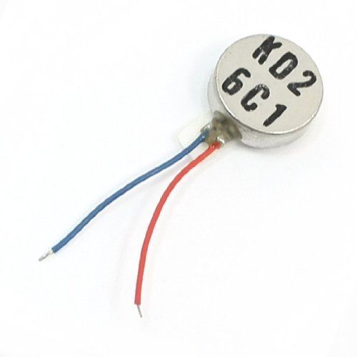 Cellphone Vibrating Coin Type Mini Vibration Motor 12000RPM 10 x 3.4mm