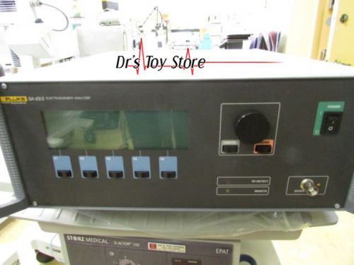 Fluke qa-es ii electrosurgical analyzer for sale