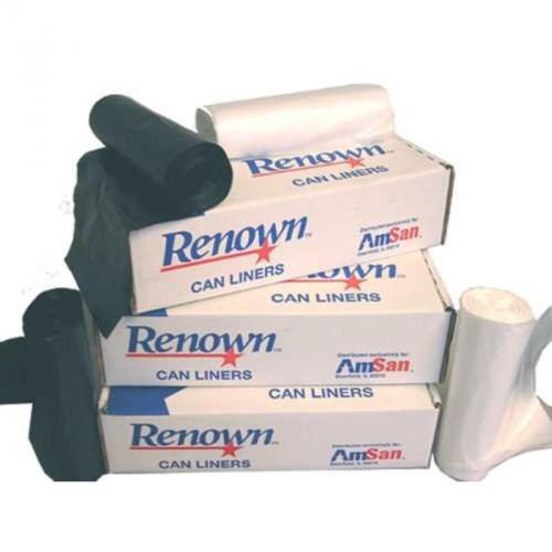 Liner 24X24 10Gl 6Mic Natural 50/Roll Renown Janitorial REN11000-CA 741224110006