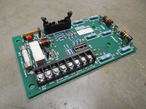 USED Emerson 02-766380-10 PS &amp; Line Monitor Board Rev. B PL/F ER 029