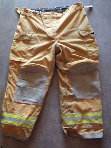 42x30 Lion Pants- FIREFIGHTER TURNOUT Bunker Gear Nomex Liner #6 Halloween