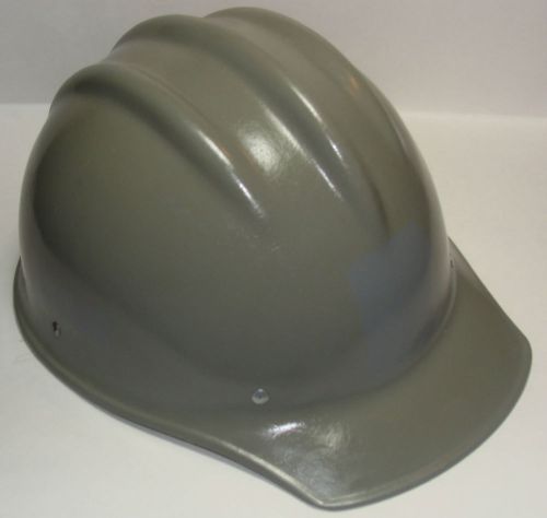 GREY BULLARD 502 FIBERGLASS HARD HAT IRONWORKER