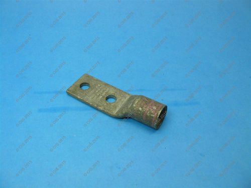 Burndy YA38L2NTCFX Compression Terminal Short 2 Hole 500 Kcmil Copper New