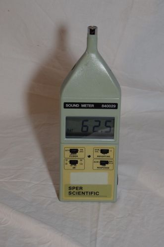 Sper Scientific Sound Level Meter 840029