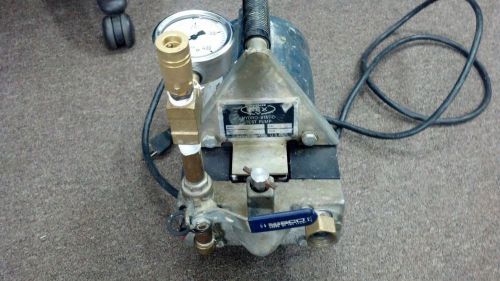 Rex wheeler hydrostatic test pump for sale