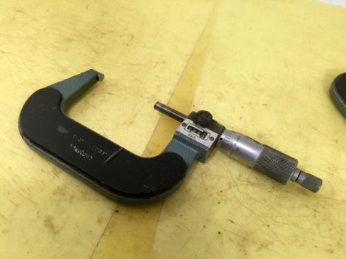 MITUTOYO 2-3&#034; DIGITAL MICROMETER 193-213, Carbide, Ratchet, Lock, NO RESERVE!