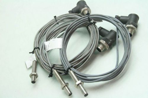 Lot of 3 Balluff BES M08MI-PSC15B-BV03 M8 mm Inductive Proximity Sensor 24DCV