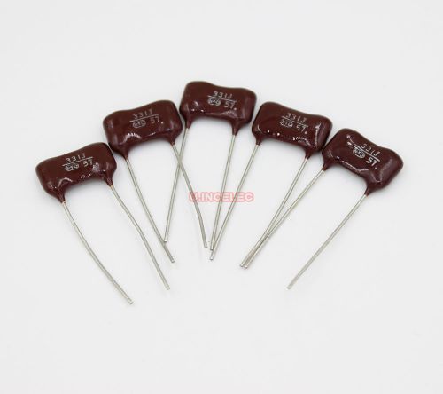 5pcs NTD Silver Mica Capacitor 330pF 500V 331J RADIAL