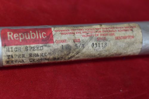 REPUBLIC EXTENDED LENGTH DRILL 5/8” D 14” FL 18” OAL 2MT STYLE 3118