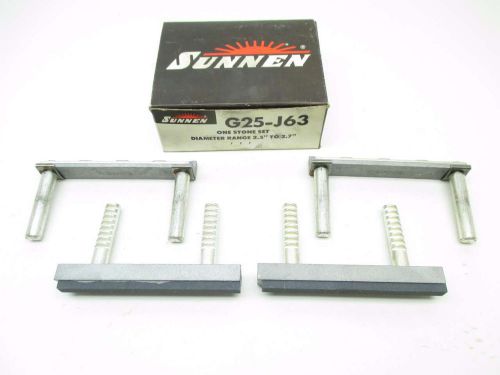 NEW SUNNEN G25-J63 DIA RANGE 2.5-2.7IN HONING STONE SET D512782