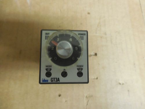 IDEC TIMER GT3A-4 AF20 100-240Vac 11 PINS GT3A 0-6 RANGE 5A A AMP w/ BASE