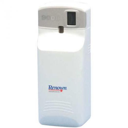 9000 Lcd Odor Control Aerosol Dispenser White Renown Janitorial REN03513-CT