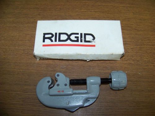 Ridgid #15 tubing cutter 32920 3/16&#034; to 1 1/8&#034; - new old stock for sale