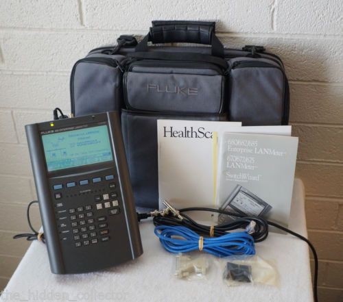 Fluke Networks 682 Enterprise LANMeter Ethernet Cat5e Network Analyzer