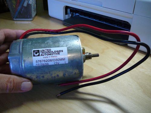 Nice small size 12 Volt motor - many uses, robot building,polisher,grinder? Hyd.