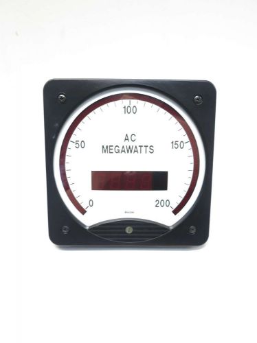 New weschler instruments bg261 6b3xxpak1xxxxxx bargragh meter 0-200mw d514601 for sale