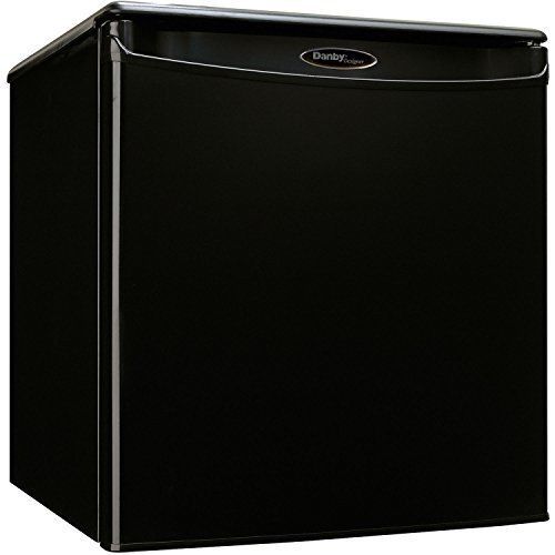 Mini fridge for office counter top dorm room  black operation system batteries